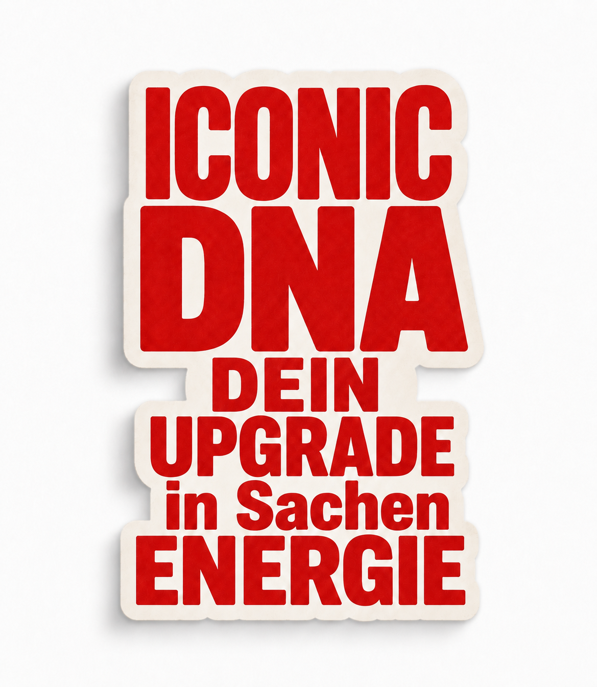 ICONIC DNA Upgrade Sticker
